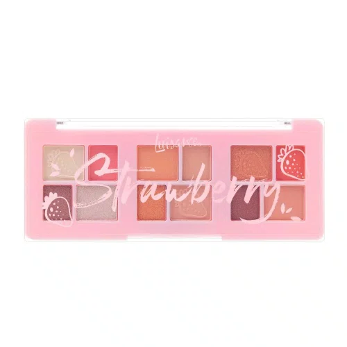 Paleta de Sombras Luisance 12 Cores Strawberry L2077