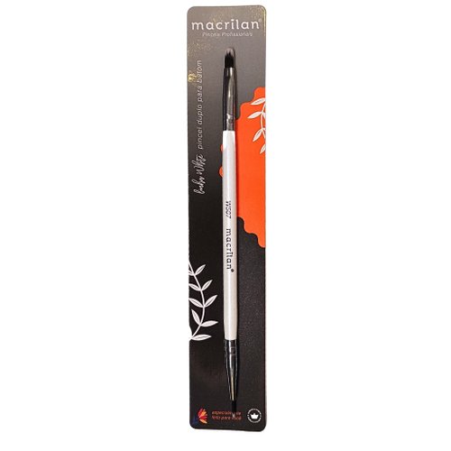 Pincel Macrilan White duplo para Batom W507 Cor:Único;Tamanho:Único