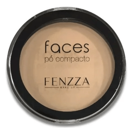 Pó Compacto Fenzza Faces PC01 - Cor 02 Cor:2;Tamanho:Único Cor:2;Tamanho:Único