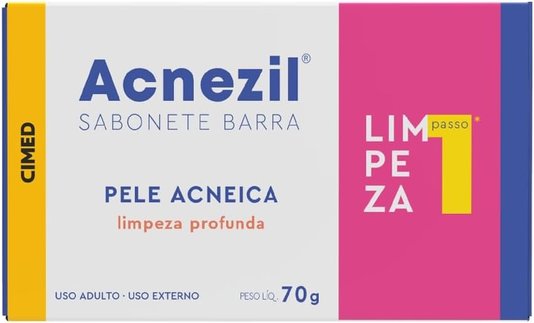 Sabonete em Barra Acnezil Pele Acneica Cimed