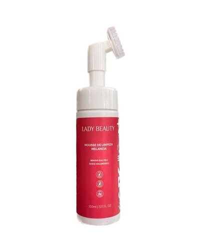 Sabonete Mousse Lady Beauty Melância LB-24 Cor:Único;Tamanho:Único