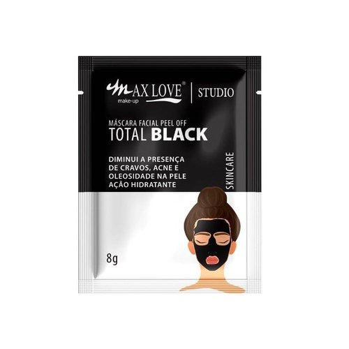 Sache Mascara Facial Max Love Total Black Cor:Único;Tamanho:Único