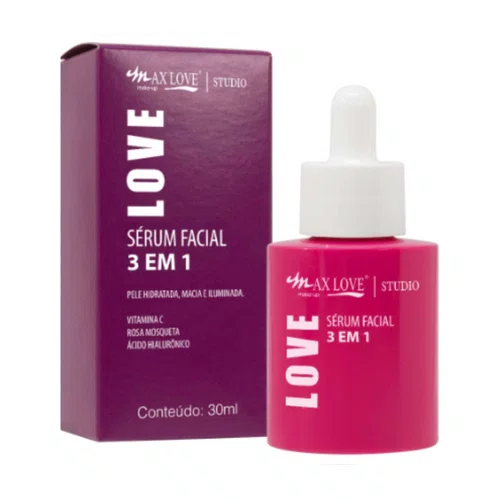 Sérum Facial Max Love 3 em 1