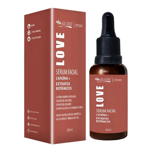 Sérum Facial Max Love Cafeína+Extratos Botân Cor:Único;Tamanho:Único
