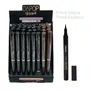 Caneta Delineadora a Prova D'agua da Pop Chrome MK1322 - Marrom Cor:Marrom;Tamanho:Único