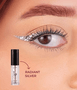 Delineador Com Glitter Ruby Rose Shine HB-8416 - Radiant Silver