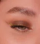 Delineador Uni Diamond Glitter Eyeliner DL111DS - Cor C04 Cor:Dourado;Tamanho:Único