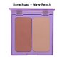 Duo De Blush Ruby Rose Mood Alta Pigmentação/Vitamina E  HB-870M - Cor B60/B10