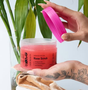 Esfoliante Rosto e Corpo Lady Beauty Passion Rose Scrub LB-70