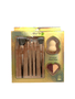 Kit Pincel Meilys Com 8 MKP-707A Cor:Único;Tamanho:Único