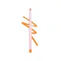 Lápis Retrátil Colorido Ruby Rose Melu RR-2056 Cor Apricot Cor:Laranja	;Tamanho:Único