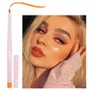 Lápis Retrátil Colorido Ruby Rose Melu RR-2056 Cor Apricot Cor:Laranja	;Tamanho:Único