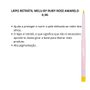 Lápis Retrátil Colorido Ruby Rose Melu RR-2056 Cor Passion Fruit Cor:Amarelo	;Tamanho:Único