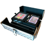 Maleta de Maquiagem Jasmyne JS06063 - Cor Rosa