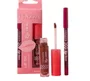 O Kit Contorno Labial + Lip Oil Lip Care Fenzza FZ22023 - Cor Wine Cor:Único;Tamanho:Único