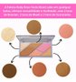 Paleta de Bronze/Blush/Iluminador Ruby Rose Feels Mood 7528 Cor:Único;Tamanho:Único