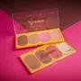 Paleta de Contorno Bronzer Blush e Iluminador Mia Make Aurora 355 - Cor Clara