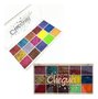 Paleta de Sombra Glitter Cremoso Jasmyne Cheguei JS01086 B