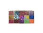 Paleta de Sombra Glitter Cremoso Jasmyne Cheguei JS01086 B