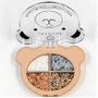 Paleta de Sombra Glitter Jasmyne 04 Cores JSJ06103 A