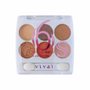 Paleta de Sombras Vivai 6 Cores Mattes e Cintilantes 6S 4072.1.1 - Cor A