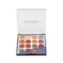 Paleta de Sombras Miss Rose 16 Cores Fashion 7001-007R12 - Cor 02 Cor:Único;Tamanho:Único