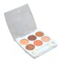 Paleta de Sombras Vivai 6 Cores Mattes e Cintilantes 6S 4072.1.1 - Cor A