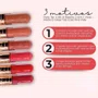 Top Coat e Batom Liquido Matte Vivai Viva Vida 3078.1.1 - Cor 4